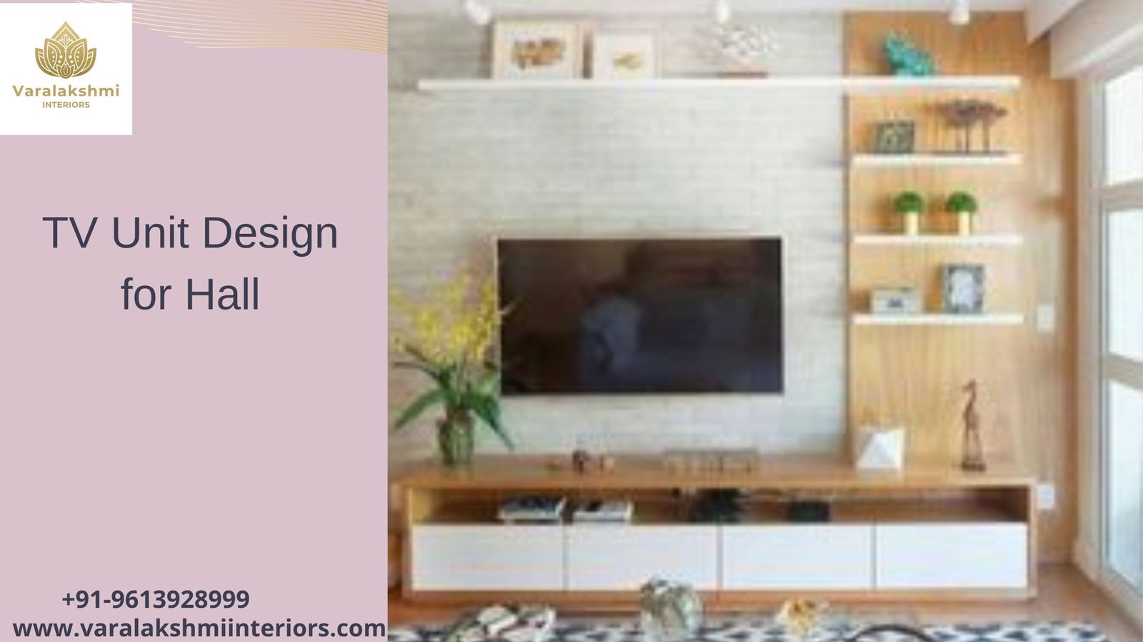 You are currently viewing TV Unit Design for Hall